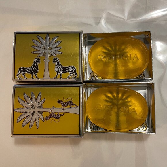 ORTIGIA SICILIA Zagara Two Bar Soap Set 40g/each Brand New in Box - Picture 2 of 12